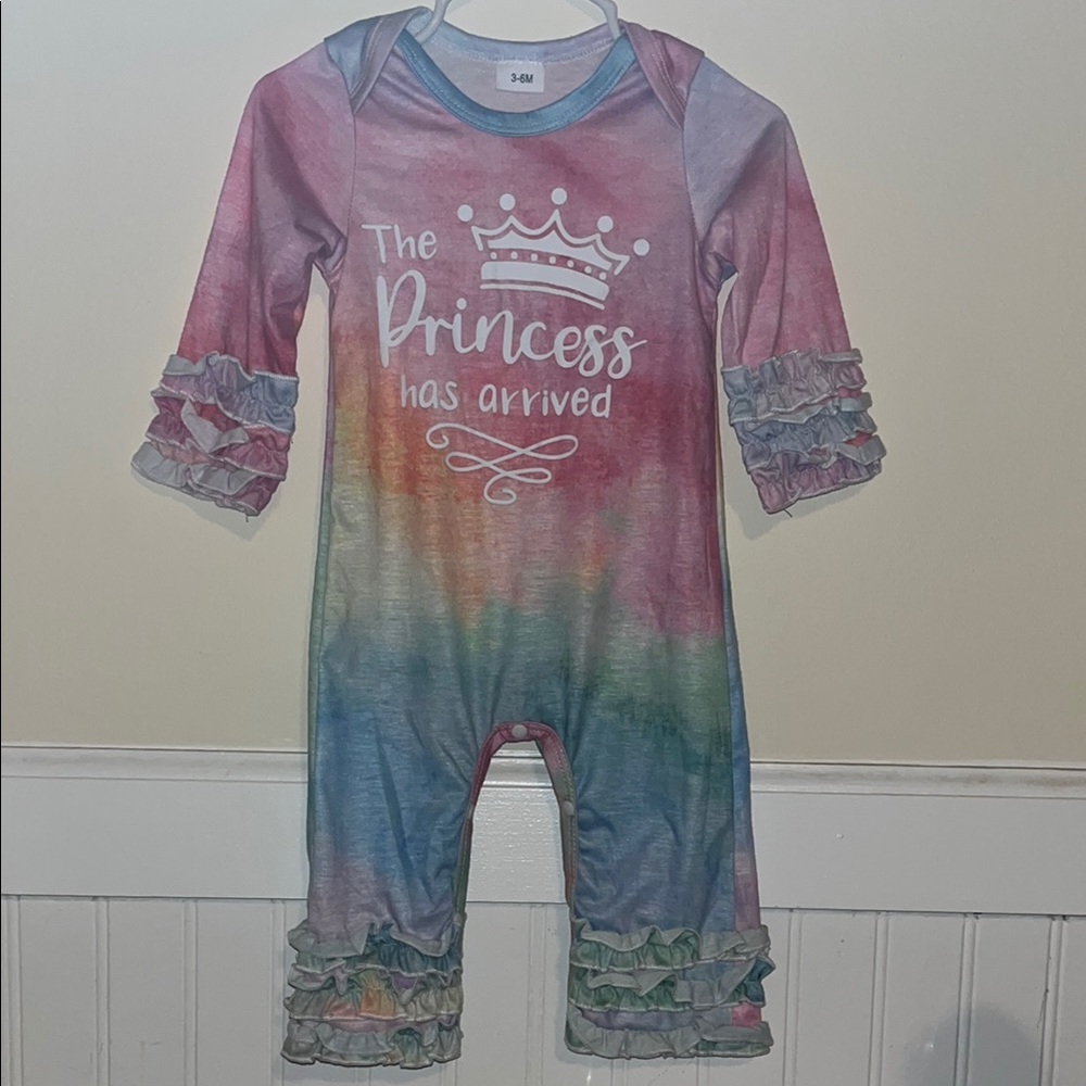 Colorful Princess Kids One Piece 3-6M